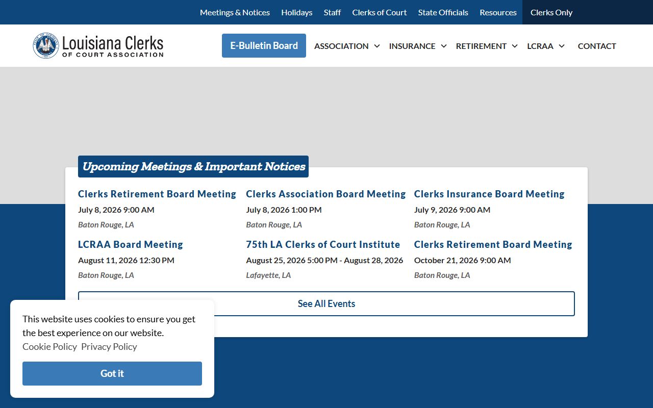 Morehouse Parish court records Louisiana clerks access
