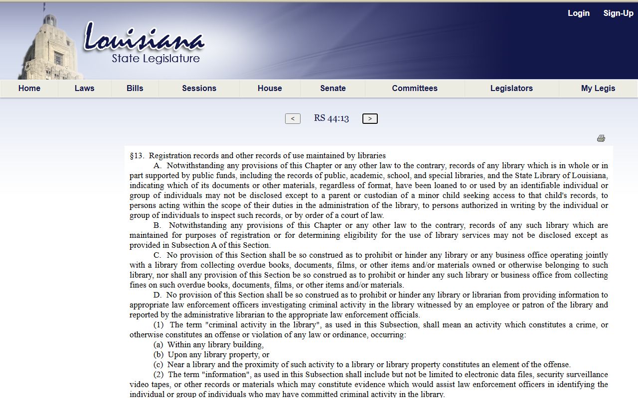 Morehouse Parish court records Louisiana public records definition